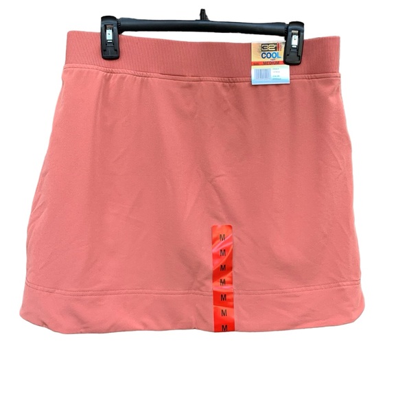 NWT 32 Degree Cool Activewear Stretch Skort Coral Skirt M - Picture 9 of 10